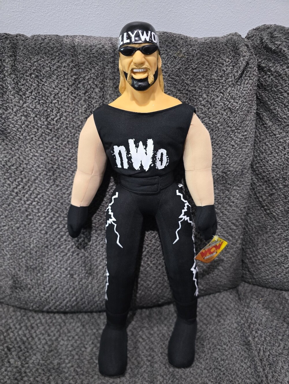 WCW Hulk Hogan 24” Plush Doll Wrestling Figure 1999 Vintage NWT RARE WWF WWE